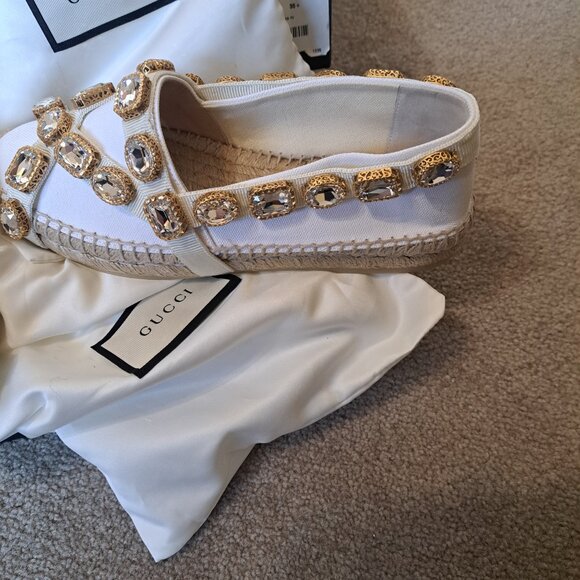 Authentic GUCCI espadrilles Size 36.5 - Picture 7 of 12